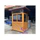 Shaped Steel Structure Security Cabin Customzied Size and Color Heat Insulation Enviroment Friendly