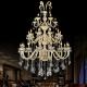 Traditional Large Crystal Chandeliers For Hotel Foyer Project Lighting (WH-CY-35）