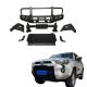 Customized Black Front Bumper Kit for Toyota 4runner with Tire Carrier and Jerrycan Holder