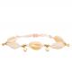 Adjustable Braided Sea Cowrie Shell Bracelet Set Bohemian Seashell for Women