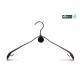 Betterall Simple Design Durable Anti Skid Black Coated PVC Metal Cloth Hangers