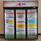 Three Swing Glass Door Merchandiser Refrigerator Commercial