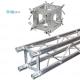 Light Weight Aluminum Mobile Mini Trusses Stand Pipe And Drape for Exhibition Partner
