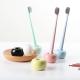 Household Ceramic Toothbrush Holder Set Stand With Pink Blue Green Color