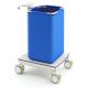 Compact Laminate 4 Castors 685MM Medical Waste Trolley
