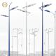 Hot Dip Galvanized solar street light pole 6m 7m 9m 10m 12m Q235 Steel