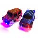 Custom LED Light Up Cars For Glow Race Track Electronic Car Toy Flashing Kid Railway Luminous Machine Track Car