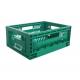 Transportation Plastic Crate for Fruit Vegetable Storage Stackable Nestable 400x300x170mm