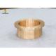 Wear Resistant C86300 Flanged Sleeve Bushing Small Tolerance Less Than 0.003m