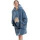 Various Colors Hooded Wearable Blanket As Birthday Gifts For Women