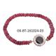 Wholesale & low MOQ 925 sterling silver jewellery agate beads bracelet for female , girls