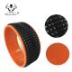 Portable Massage Foam Roller ABS Balance Yoga Wheel Soft TPE Material Surface
