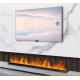 Heating Corner Electric Fireplace With Overheating Protection Flame Effect Heater Stove