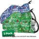 Christmas Bicycle Bag 60” X 72, Jumbo Gift Bag For Xmas Season, Large Bike Present Bag Gift Tags For Holiday Gift