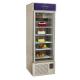300L Commercial Single Glass Door Beverage Showcase Cooler Upright Display Freezer Supermarket