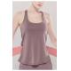 Richee comfy Womens Yoga Tank Top Straps Back Padded Workout Tank Top