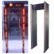 18zones White Metal Detector Temperature Scanner Machine 4M Max Distance