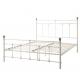 OEM Iron Steel Metal Double Bed Sturdy Frame Customizable Size Colour