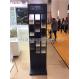 3 - Row Metal Stone Sample Display Racks For Tile Trade Show / Exhibition Advertising