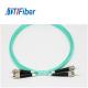 FC To FC Duplex Fiber Optic Network Cable Multi Mode OM3 50/125 Low Insertion Loss