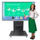 Aluminum Alloy Metal Face Frame LCD All In One Meeting Interactive Flat Panel 55 Inch
