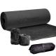 Black 100% Virgin Pulp 80gsm Eco Wrapping Paper Roll Cushion Packaging