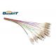 50 / 125 LC 12 Core Multimode Fiber Cable / Optic Fiber Pigtail For FTTH