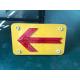 High Visibility Arrow Board Reflective Traffic Signs Waterproof