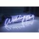 multi color rgb will you marry me neon sign acrylic