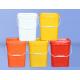 Impact Resistance Square Plastic Bucket Food Grade With Handle