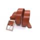Alloy Pin Buckle 1 3/8 Mens Casual Leather Belt For Jeans