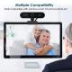 Full Hd 1080p USB Webcam With Microphone Auto Focus ROHS Certificate
