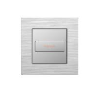 UK Standard Wall Switch Modbus RS485, 86mm Grey Plastic Light Switch