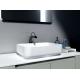 Square Table Top Counter Wash Basin Stone Resin Counter Top Sink