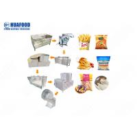 French Fries Automatic Potato Chips Making Machine Large Capacity 2000kg/H