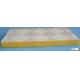 Noise Reduction Glass Wool Ceiling Tiles Residential Fire Resistance