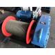 Durable Electric Lifting Winch 175 - 1100 Mm Drum Diameter For Construction