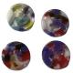 14L 4 Holes Plastic Shirt Buttons  With Random Color Use On Shirt Blouses