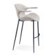 75cm Stackable Metal Dining Chairs