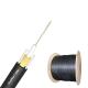 Qualfiber FRP Strengthen Outdoor Fiber Optic Cable GYFXTY With PE Out Sheath