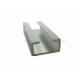 Anodizing Silver Extruded Aluminum Channel For Door And Window