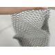 SS316 HDG PVD Metal Stainless Steel Ring Mesh Plain Woven For Exhibition Halls