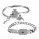 Personalized Stainless Steel Jewelry Key Lock Couples Fashion Bracelet