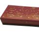 Red Luxury Rigid Chocolate Gift Box With Gold Stamping and Blister