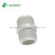 2 prime PVC Pressure Fitting Male Threaded Coupling for Plumbing Material BS Standard