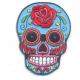 Iron On/Sew On Embroidered Skull Patches For Jacket Hat Europe Standard