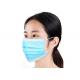 Disposable individual pack bfe 95 protective meltblown filtration 3ply face mask for daily use civil for kids and adult