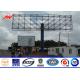 Single Sided Steel Structure Outdoor Billboard Advertising For Highway