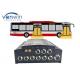 720P 4 CCTV Binocular Cameras VPC Mobile DVR For 23 Passenger Bus