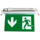 Aluminum Exit Sign with 6pcs SMD 5730 LED and Aluminum Masterial End Cap